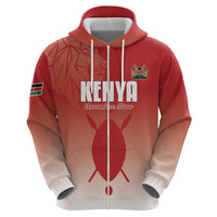 Custom Kenya Football Hoodie Harambee Harambee Stars