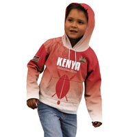Custom Kenya Football Kid Hoodie Harambee Harambee Stars
