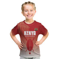 Custom Kenya Football Kid T Shirt Harambee Harambee Stars