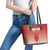 Custom Kenya Football Leather Tote Bag Harambee Harambee Stars