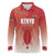 Custom Kenya Football Long Sleeve Polo Shirt Harambee Harambee Stars