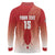 Custom Kenya Football Long Sleeve Polo Shirt Harambee Harambee Stars