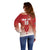 Custom Kenya Football Off Shoulder Sweater Harambee Harambee Stars