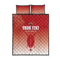 Custom Kenya Football Quilt Bed Set Harambee Harambee Stars