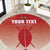 Custom Kenya Football Round Carpet Harambee Harambee Stars