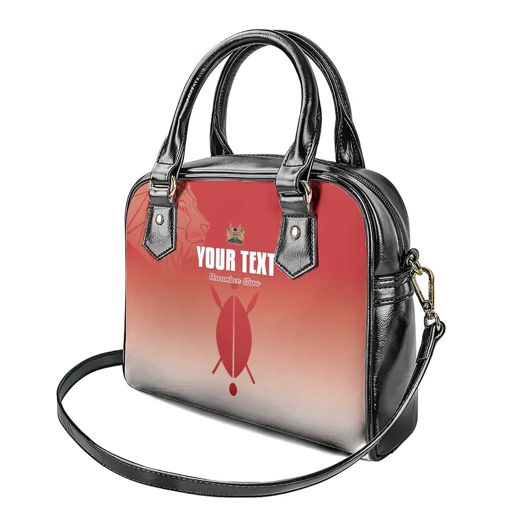 Custom Kenya Football Shoulder Handbag Harambee Harambee Stars
