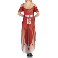 Custom Kenya Football Summer Maxi Dress Harambee Harambee Stars