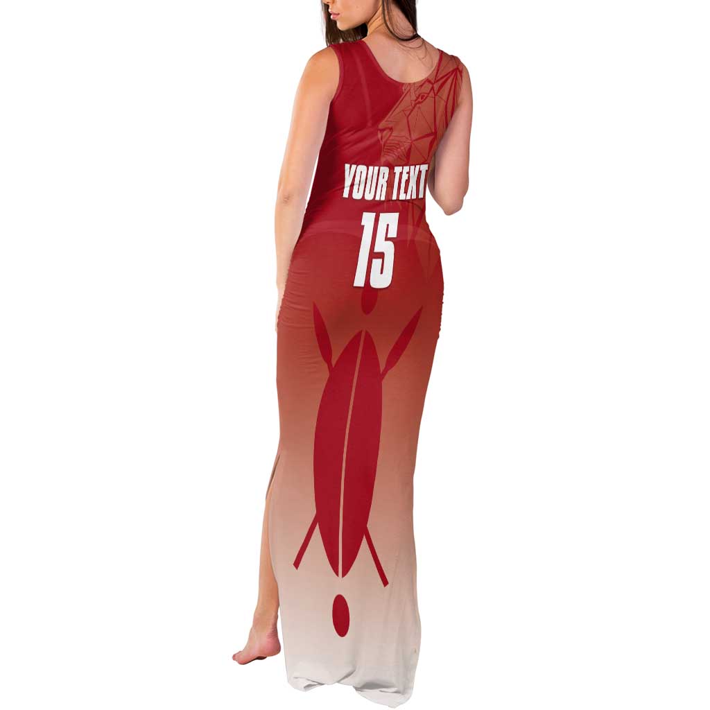Custom Kenya Football Tank Maxi Dress Harambee Harambee Stars