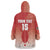 Custom Kenya Football Wearable Blanket Hoodie Harambee Harambee Stars