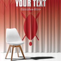 Custom Kenya Football Window Curtain Harambee Harambee Stars