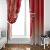 Custom Kenya Football Window Curtain Harambee Harambee Stars