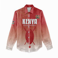 Custom Kenya Football Women Casual Shirt Harambee Harambee Stars