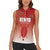 Custom Kenya Football Women Sleeveless Polo Shirt Harambee Harambee Stars