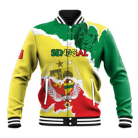 Custom Senegal Beach Soccer 2025 Baseball Jacket Allez Lions de la Teranga