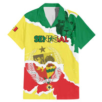 Custom Senegal Beach Soccer 2025 Family Matching Mermaid Dress and Hawaiian Shirt Allez Lions de la Teranga