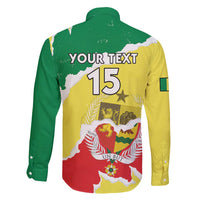 Custom Senegal Beach Soccer 2025 Family Matching Short Sleeve Bodycon Dress and Hawaiian Shirt Allez Lions de la Teranga