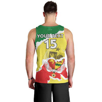 Custom Senegal Beach Soccer 2025 Men Tank Top Allez Lions de la Teranga
