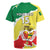Custom Senegal Beach Soccer 2025 Rugby Jersey Allez Lions de la Teranga