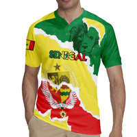 Custom Senegal Beach Soccer 2025 Rugby Jersey Allez Lions de la Teranga