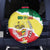 Custom Senegal Beach Soccer 2025 Spare Tire Cover Allez Lions de la Teranga