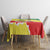 Custom Senegal Beach Soccer 2025 Tablecloth Allez Lions de la Teranga