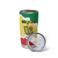 Custom Senegal Beach Soccer 2025 Tumbler Cup Allez Lions de la Teranga