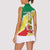 Custom Senegal Beach Soccer 2025 Women Sleeveless Polo Shirt Allez Lions de la Teranga