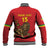 Custom Ethiopia Football Baseball Jacket Come On Walia Ibex