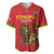 Custom Ethiopia Football Baseball Jersey Come On Walia Ibex