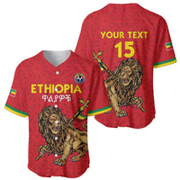 Custom Ethiopia Football Baseball Jersey Come On Walia Ibex