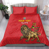 Custom Ethiopia Football Bedding Set Come On Walia Ibex