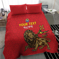 Custom Ethiopia Football Bedding Set Come On Walia Ibex