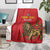 Custom Ethiopia Football Blanket Come On Walia Ibex