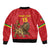 Custom Ethiopia Football Bomber Jacket Come On Walia Ibex