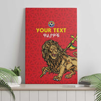 Custom Ethiopia Football Canvas Wall Art Come On Walia Ibex