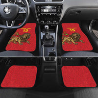 Custom Ethiopia Football Car Mats Come On Walia Ibex