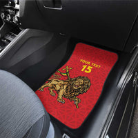 Custom Ethiopia Football Car Mats Come On Walia Ibex