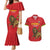 Custom Ethiopia Football Couples Matching Mermaid Dress and Hawaiian Shirt Come On Walia Ibex