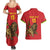 Custom Ethiopia Football Couples Matching Summer Maxi Dress and Hawaiian Shirt Come On Walia Ibex