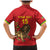 Custom Ethiopia Football Family Matching Mermaid Dress and Hawaiian Shirt Come On Walia Ibex