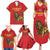 Custom Ethiopia Football Family Matching Summer Maxi Dress and Hawaiian Shirt Come On Walia Ibex