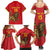 Custom Ethiopia Football Family Matching Summer Maxi Dress and Hawaiian Shirt Come On Walia Ibex