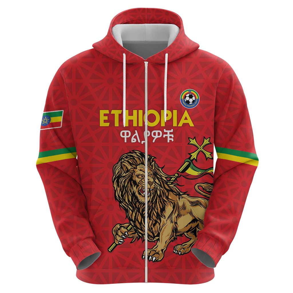 Custom Ethiopia Football Hoodie Come On Walia Ibex