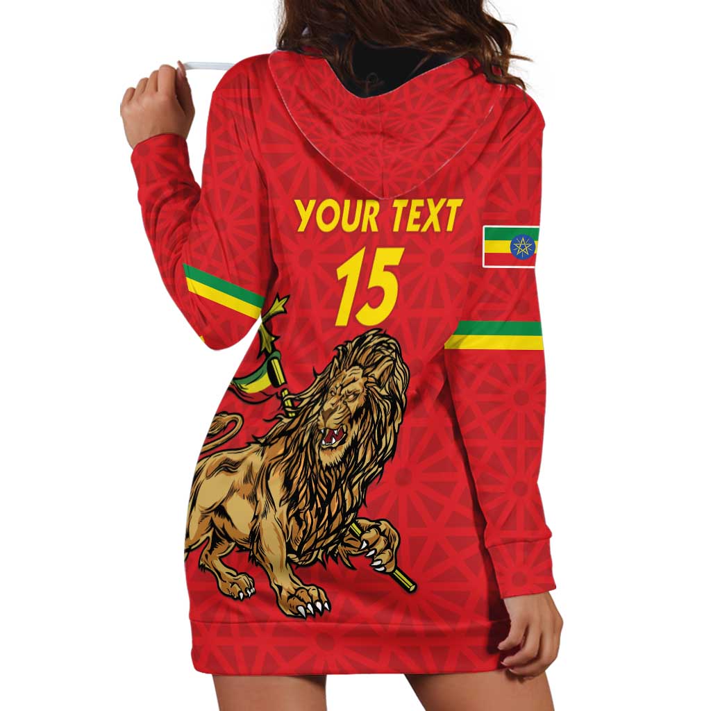 Custom Ethiopia Football Hoodie Dress Come On Walia Ibex