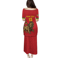 Custom Ethiopia Football Puletasi Come On Walia Ibex