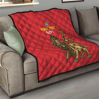 Custom Ethiopia Football Quilt Come On Walia Ibex