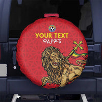 Custom Ethiopia Football Spare Tire Cover Come On Walia Ibex