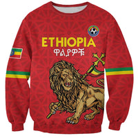 Custom Ethiopia Football Sweatshirt Come On Walia Ibex