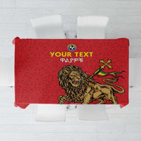 Custom Ethiopia Football Tablecloth Come On Walia Ibex