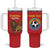 Custom Ethiopia Football Tumbler With Handle Come On Walia Ibex